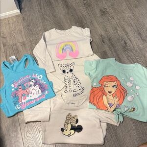 Disney Pastel Character 5T-Shirts Collection Good Con sz 3